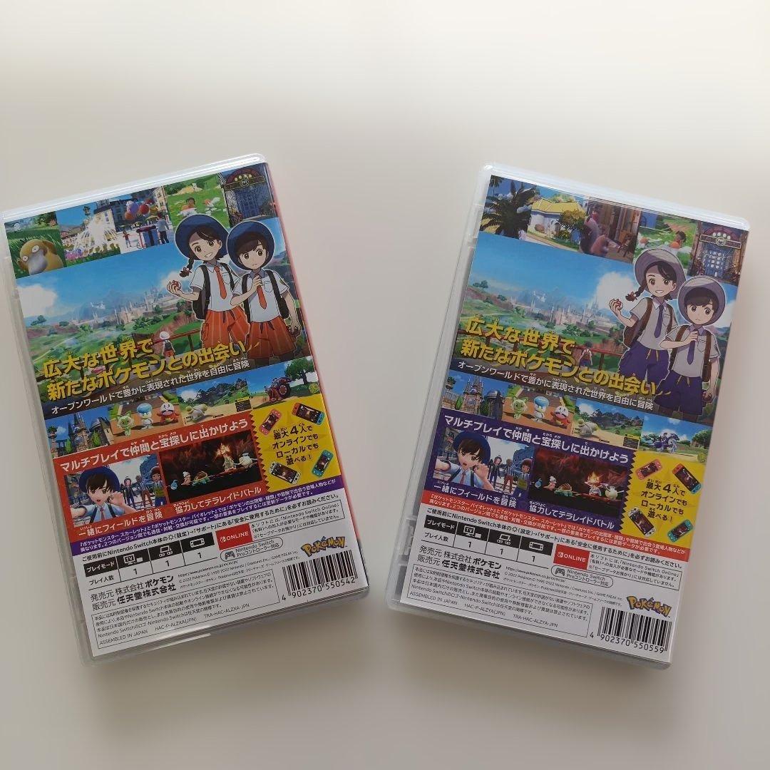 早い者勝ち！NintendoSwitchソフト スカート＆バイオレット2本セット