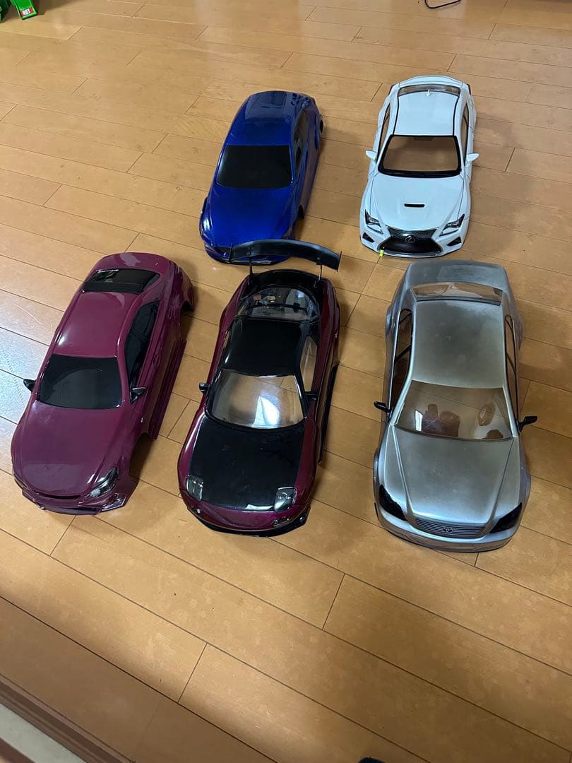 ラジコンボディー5枚セット