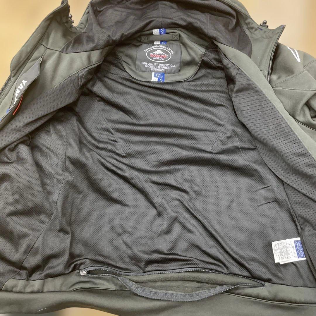 KUSHITANI クシタニ　YAMAHA限定 ベクトルパーカージャケット LL