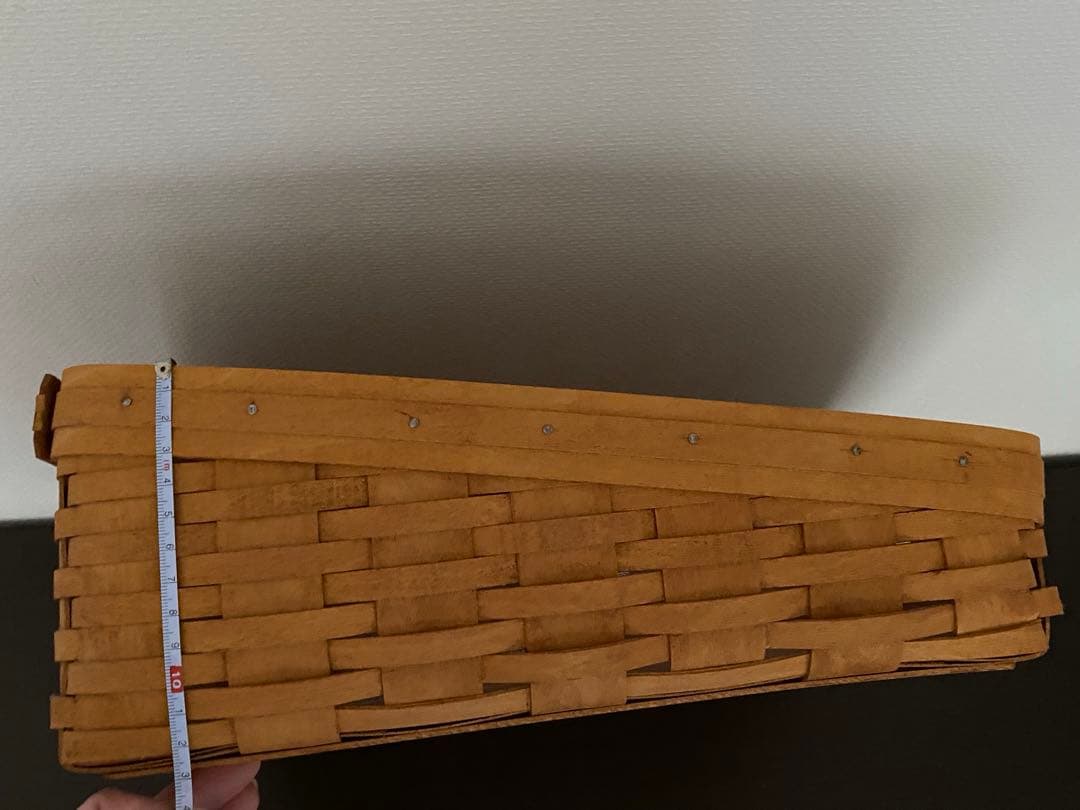 ロンガーバーガー　2段バスケット アイアンフレーム付き