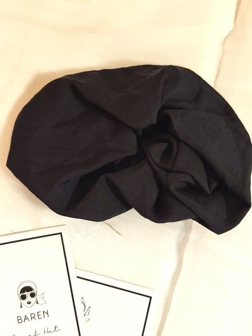 前髪なし　BARENスカーフハット