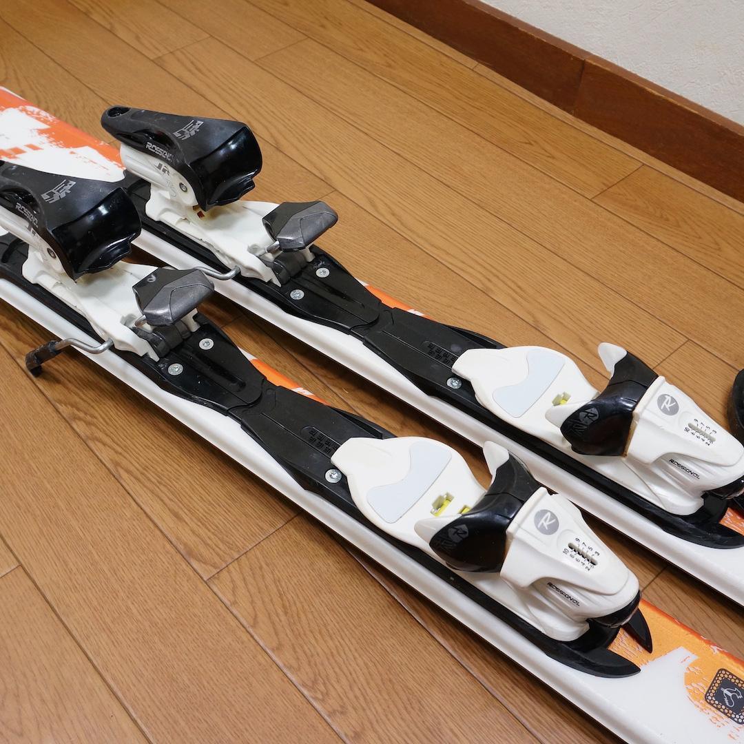 メンテ済 140cm靴26cm ROSSIGNOL中高生向きスキーセット おまけ