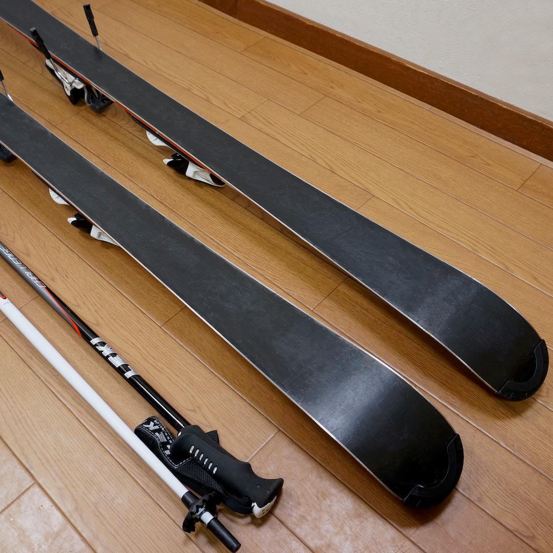 メンテ済 140cm靴26cm ROSSIGNOL中高生向きスキーセット おまけ