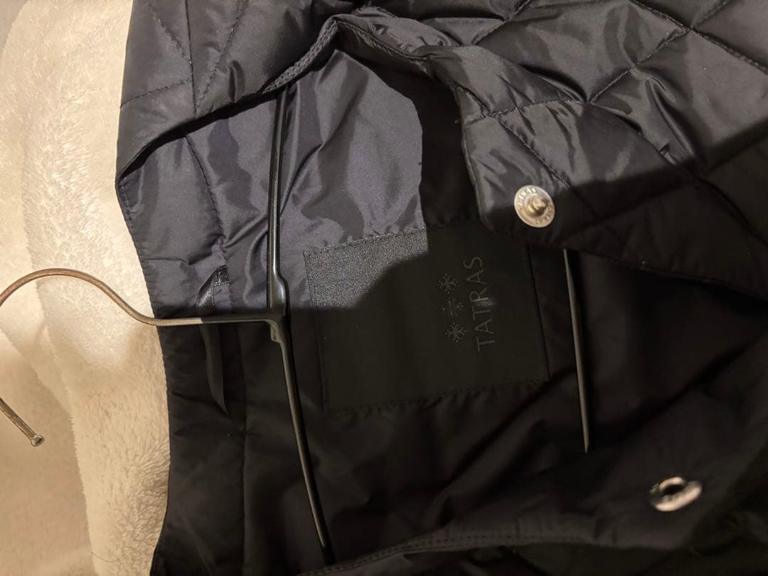 TATRAS タトラス ライトダウンベスト 01 ブラック