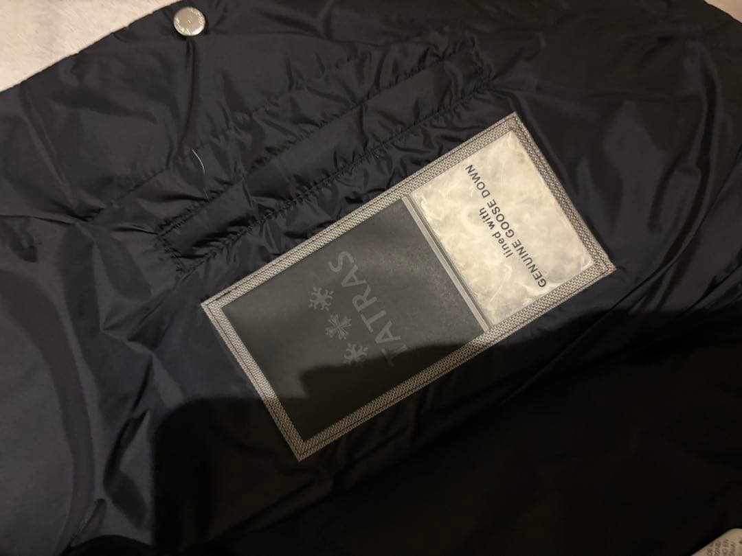 TATRAS タトラス ライトダウンベスト 01 ブラック