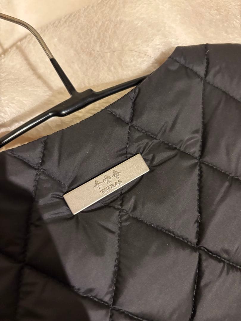 TATRAS タトラス ライトダウンベスト 01 ブラック