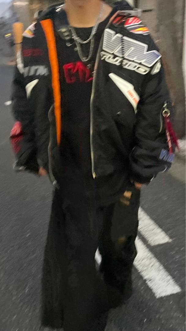 vetementsレーシング ボンバージャケット