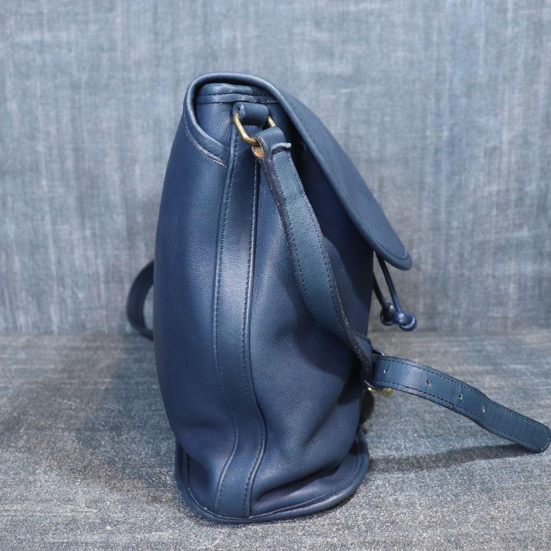 バッグ VINTAGE OLD COACH Blue shoulder BAG