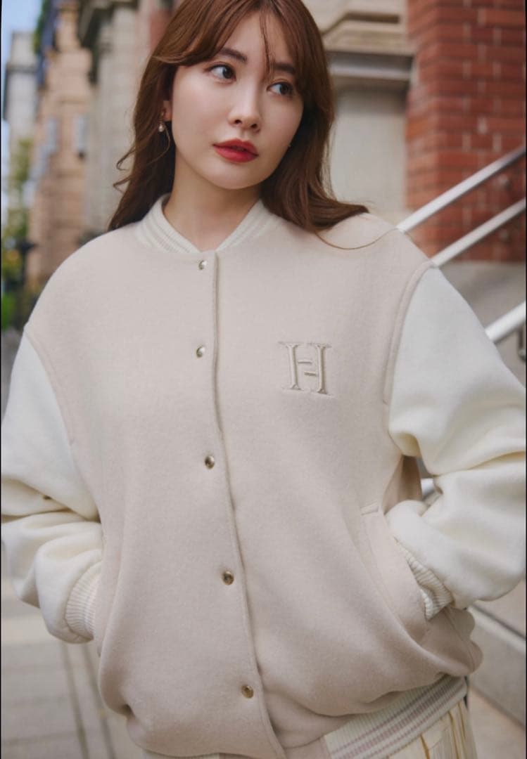 ジャケット・アウター H Logo Varsity Jacket S