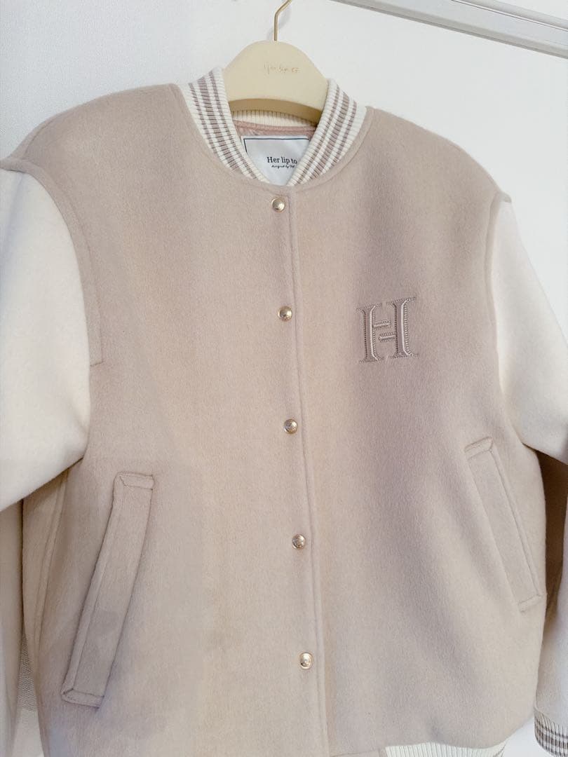 ジャケット・アウター H Logo Varsity Jacket S
