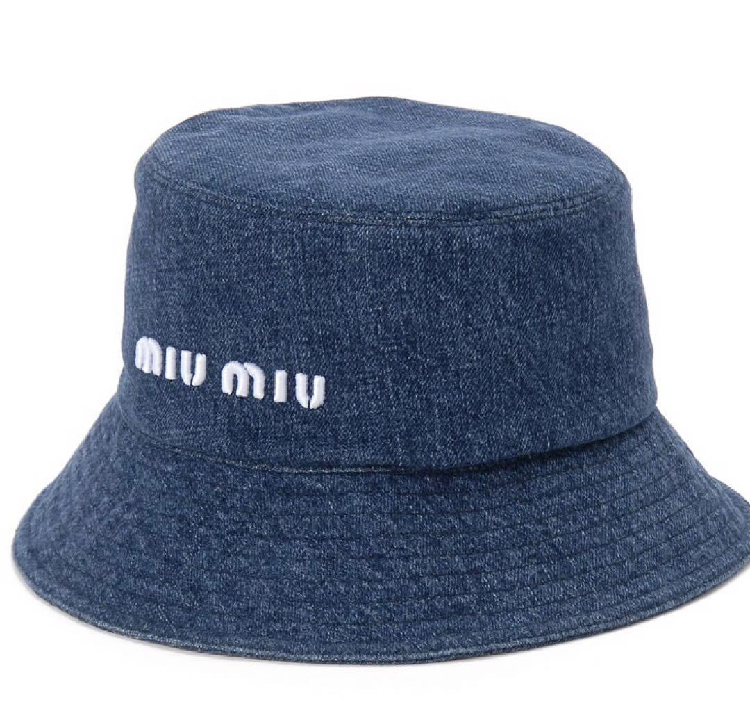 ♡Miu Miuデニムバケットハット♡