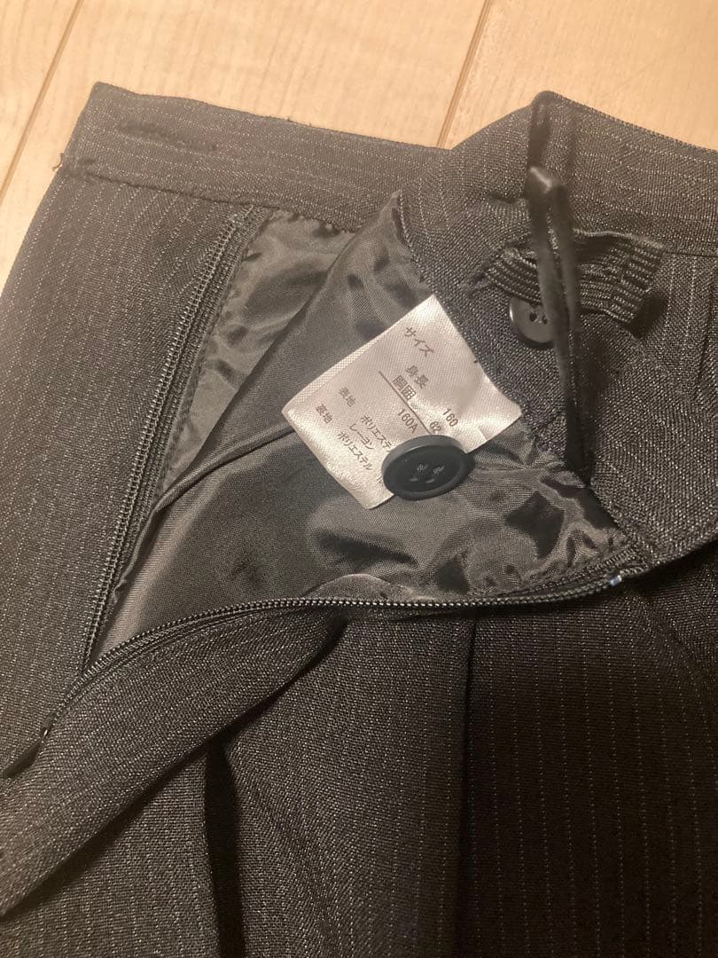 デコラピンキーズ 女子 ストライプ スーツセット 160A 卒業式