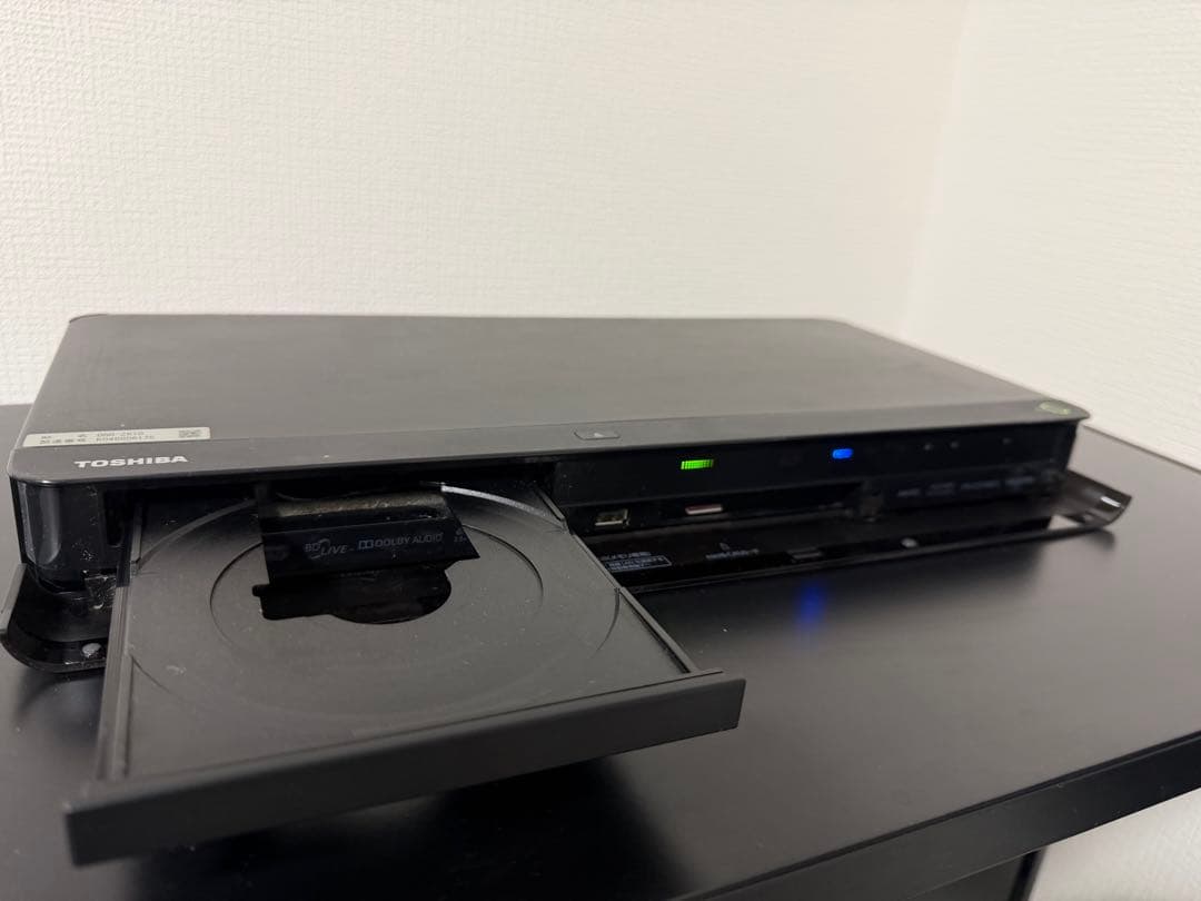 東芝 DBR-Z610 ブルーレイレコーダー HDD、DISC、USB認識確認
