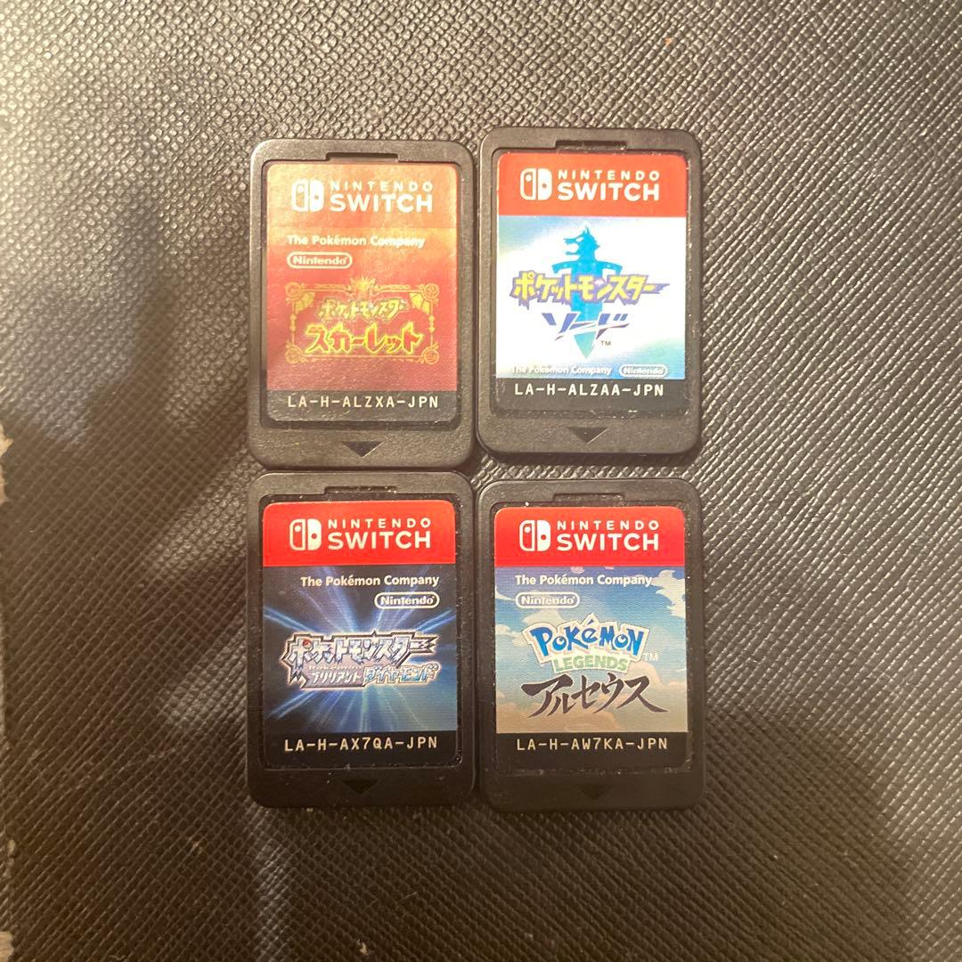 Nintendo Switch ポケモンソフト4本セット