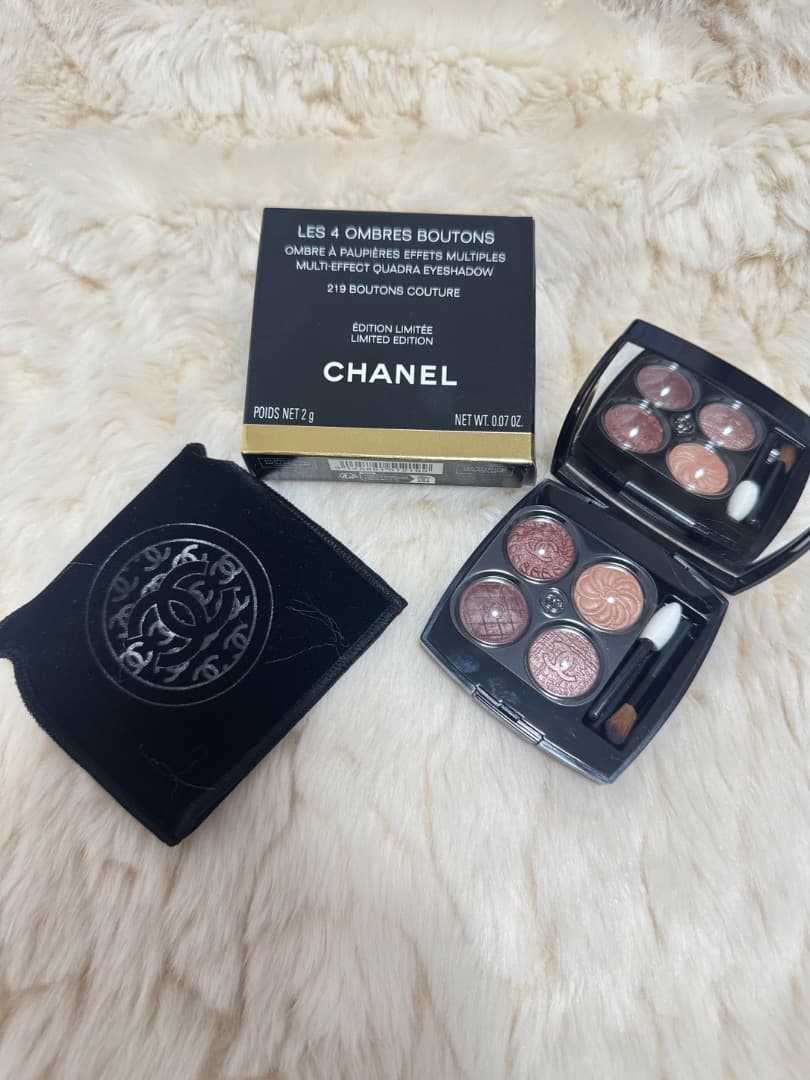Chanel レ 4オンプル ブトン限定版パレット 219個のボタンクチュール