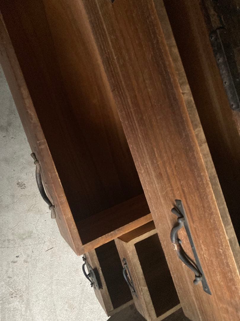 K*i様 古道具　帳場箪笥　民藝