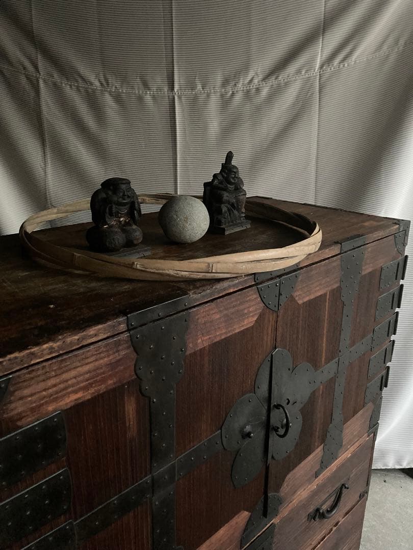 K*i様 古道具　帳場箪笥　民藝