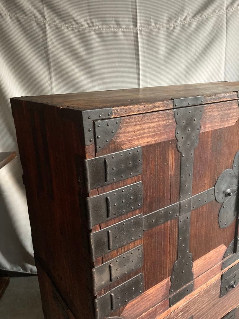 K*i様 古道具　帳場箪笥　民藝