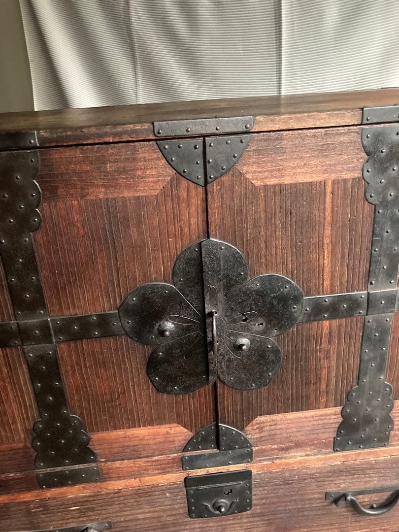 K*i様 古道具　帳場箪笥　民藝