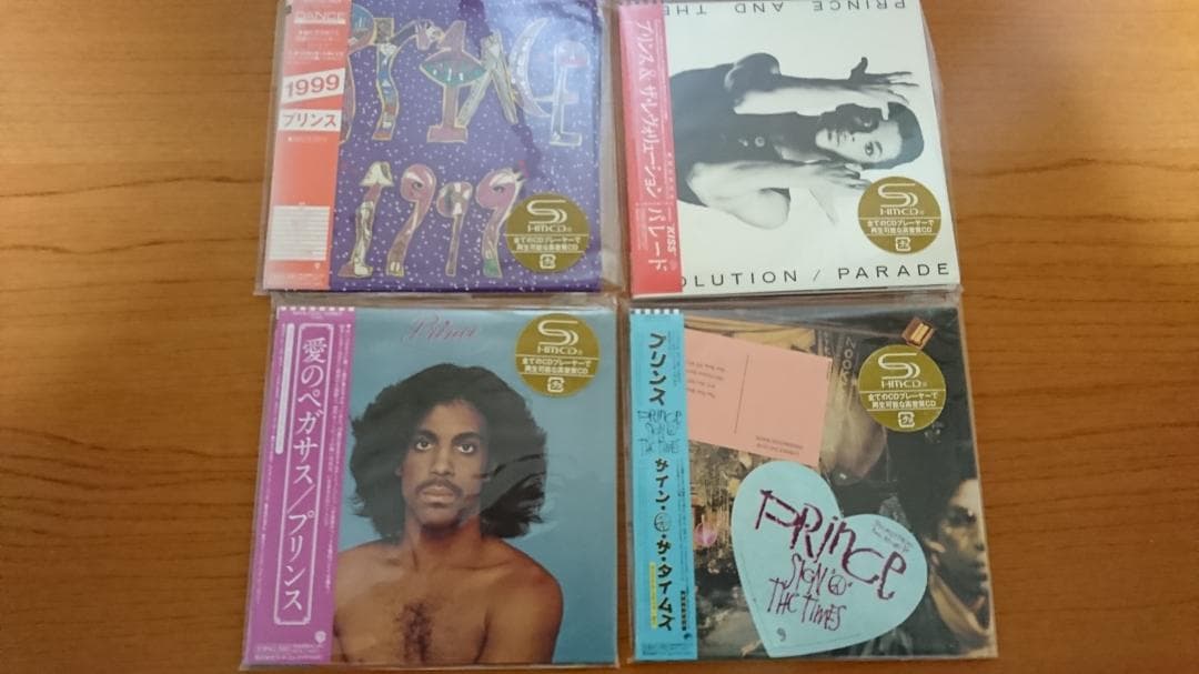 Prince プリンス　アルバム４枚セット 【ＳＨＭ－ＣＤ】