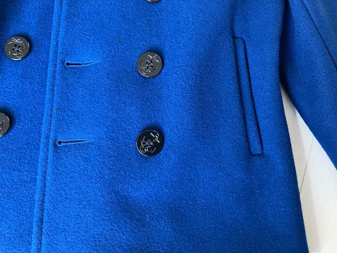 【希少カラー】SCHOTT ショット Pコート ロイヤルブルー 36 M相当