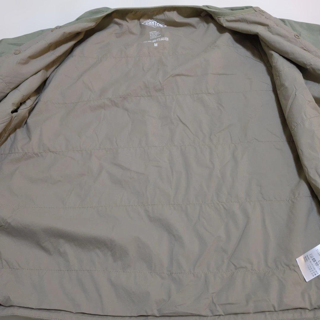 ダントン　インサレーションノーカラージャケット　ナイロンMサイズ
