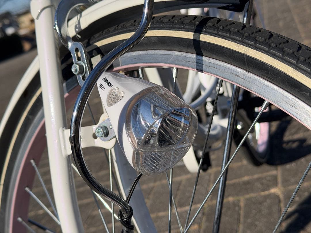 サイクルベースあさひ⭐︎ガールズラボ⭐︎ホワイト24インチ自転車