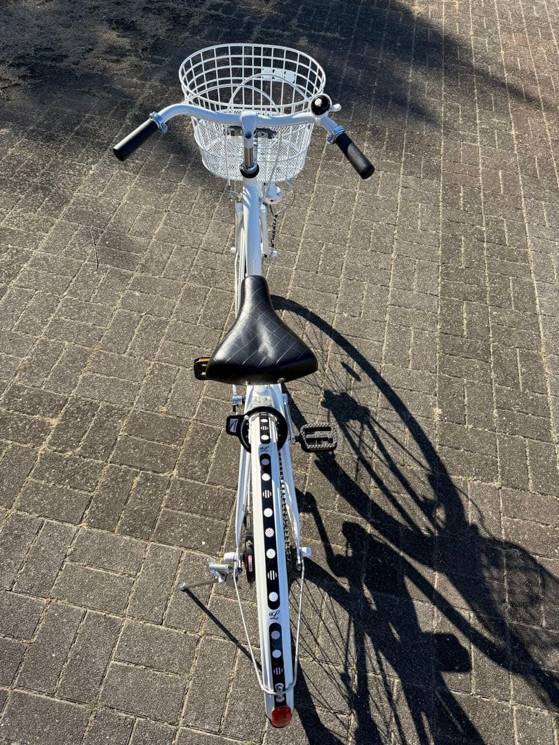 サイクルベースあさひ⭐︎ガールズラボ⭐︎ホワイト24インチ自転車