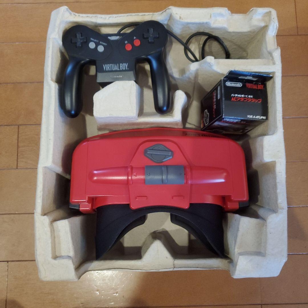 「glaaeさん専用」Nintendo Virtual Boy 本体ソフト7本付