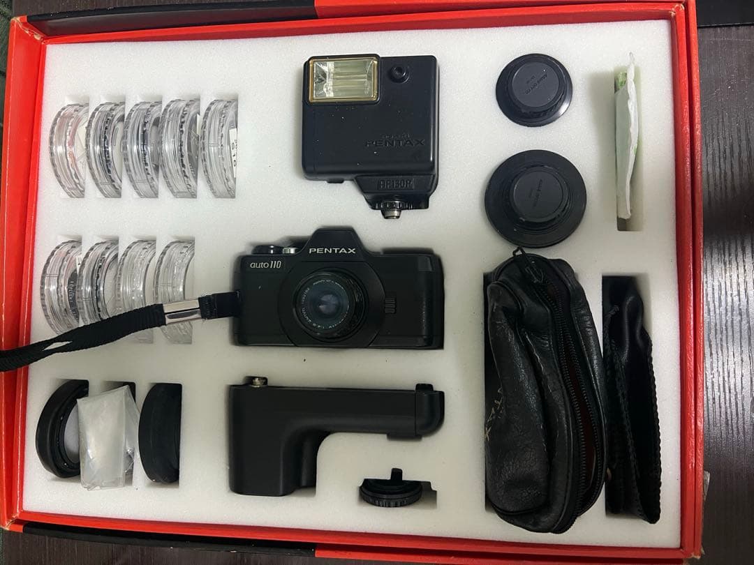 PENTAX auto110 ミニフィルムカメラ レンズセット