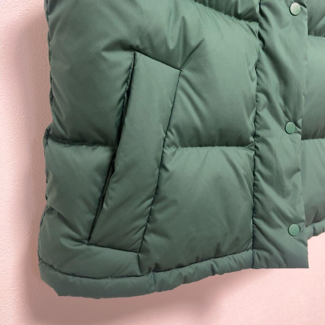 ルルレモン Wunder Puff Cropped ベスト サイズ4 グリーン