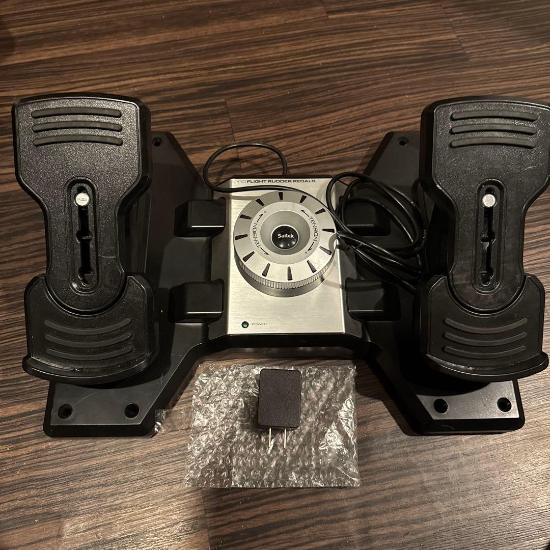 Saitek rudder pedals ラダーペダル