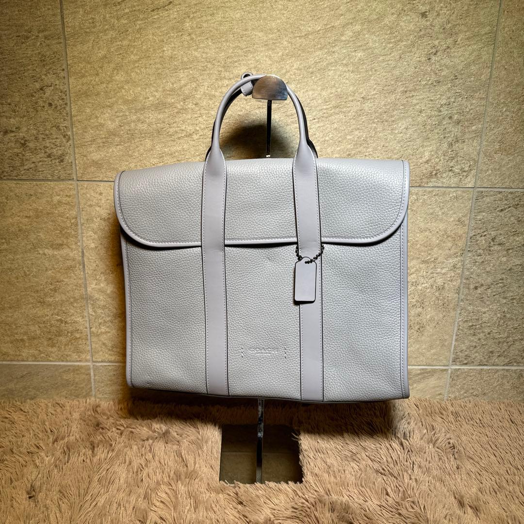 COACHコーチ/ゴッサム ポートフォリオ ビジネスバッグ メンズ2way美品