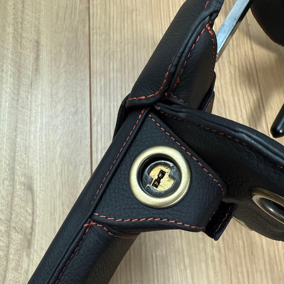 RASLOK ステアリングロック ブラック