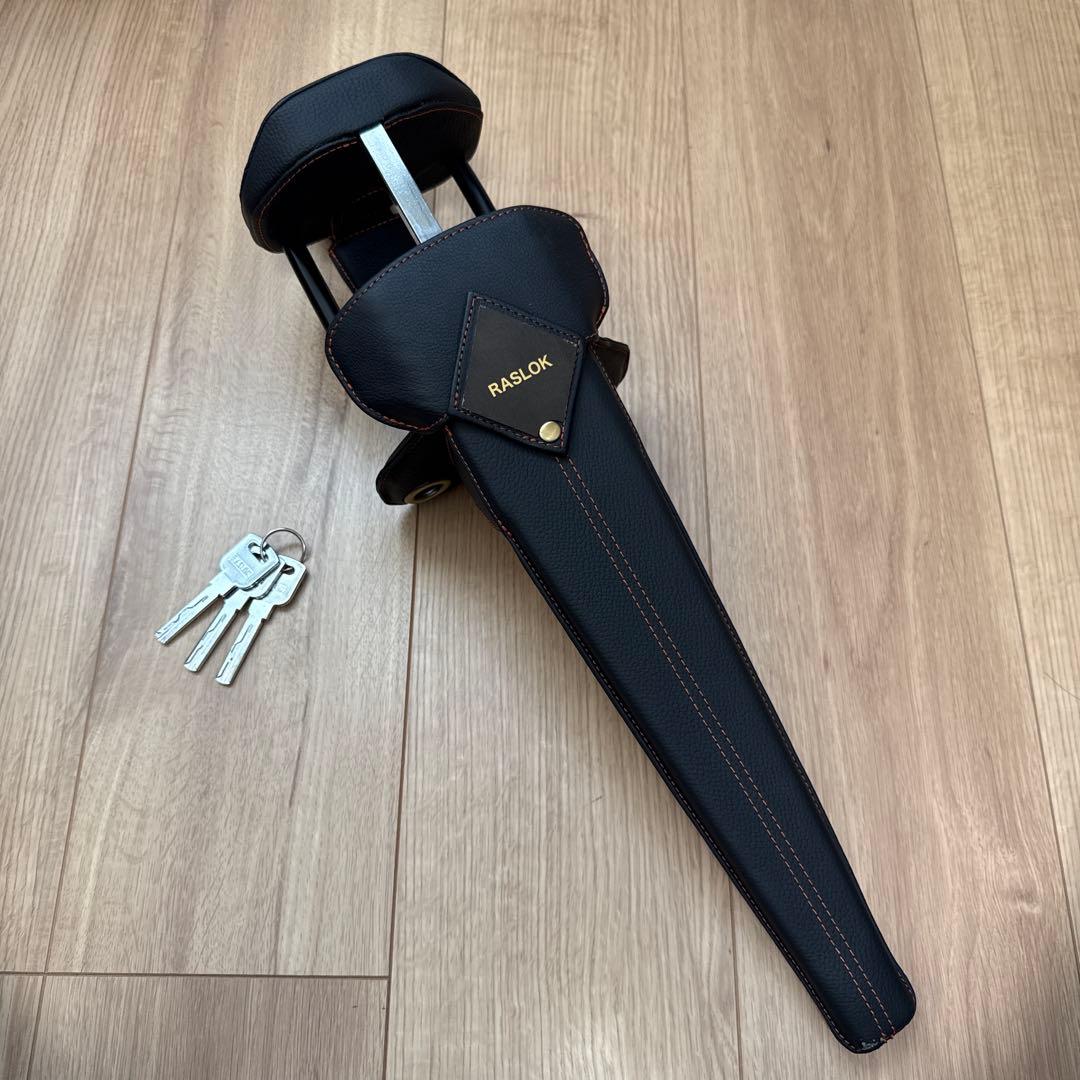 RASLOK ステアリングロック ブラック