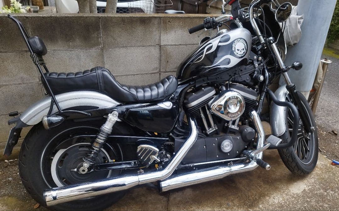 S*n様 貴重 SIMON サイモン カスタム スポーツスター タンクカバー