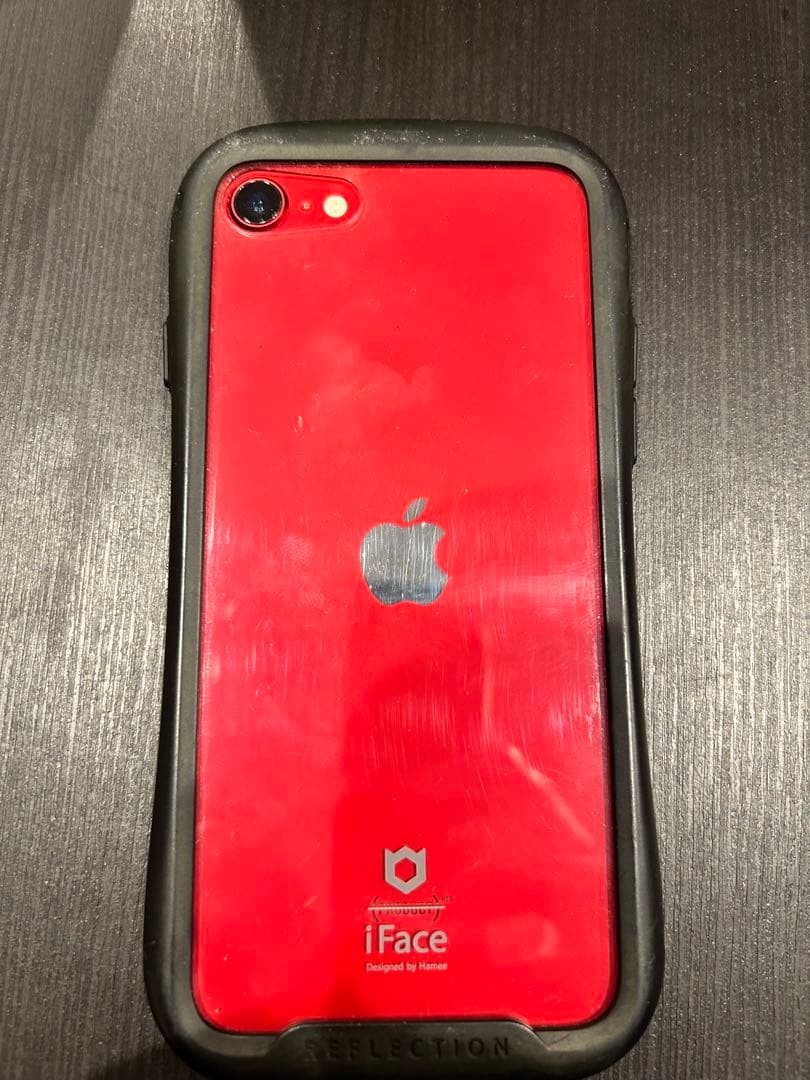 Apple iPhoneSE2 レッド iFaceケース付き 128GB