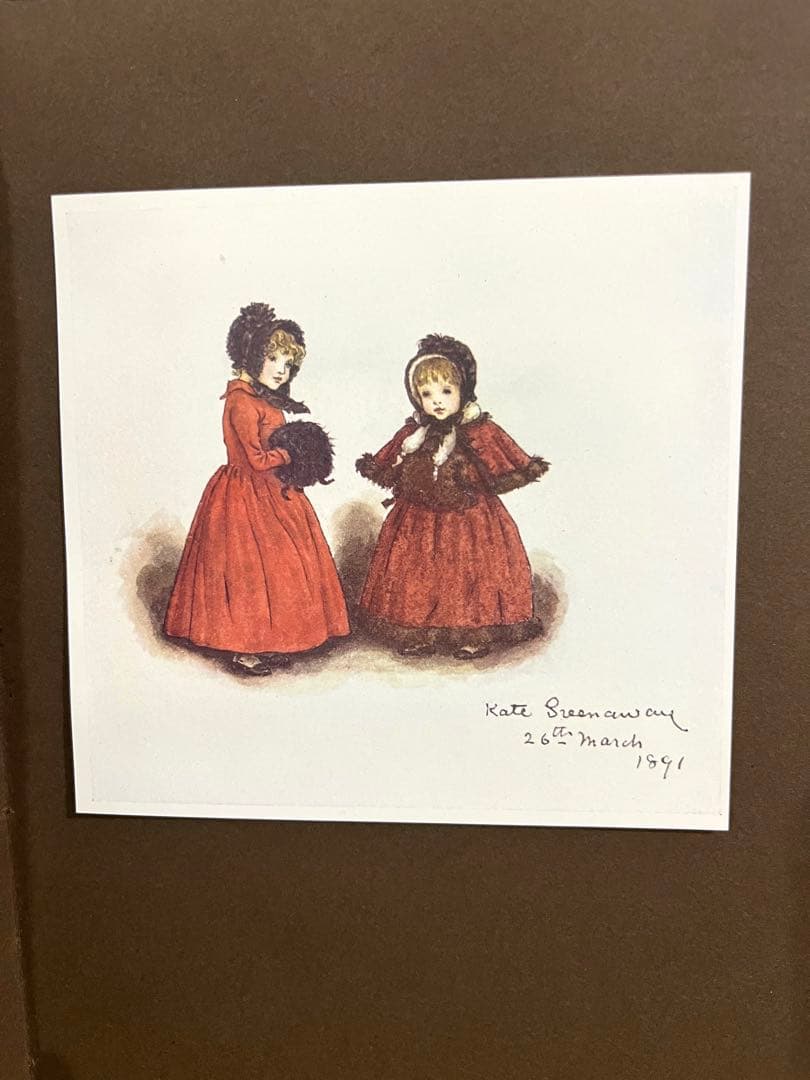 No.211希少 古書 洋書 絵本 ケイト グリーナウェイ アンティーク