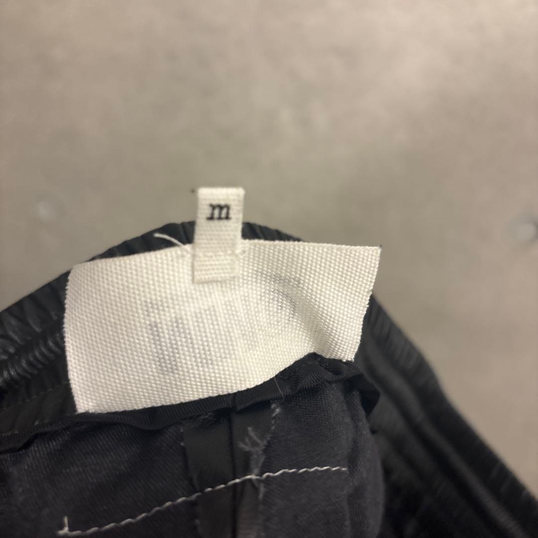 MM6 Maison Margiela フェイクレザー　キュロット ハーフパンツ