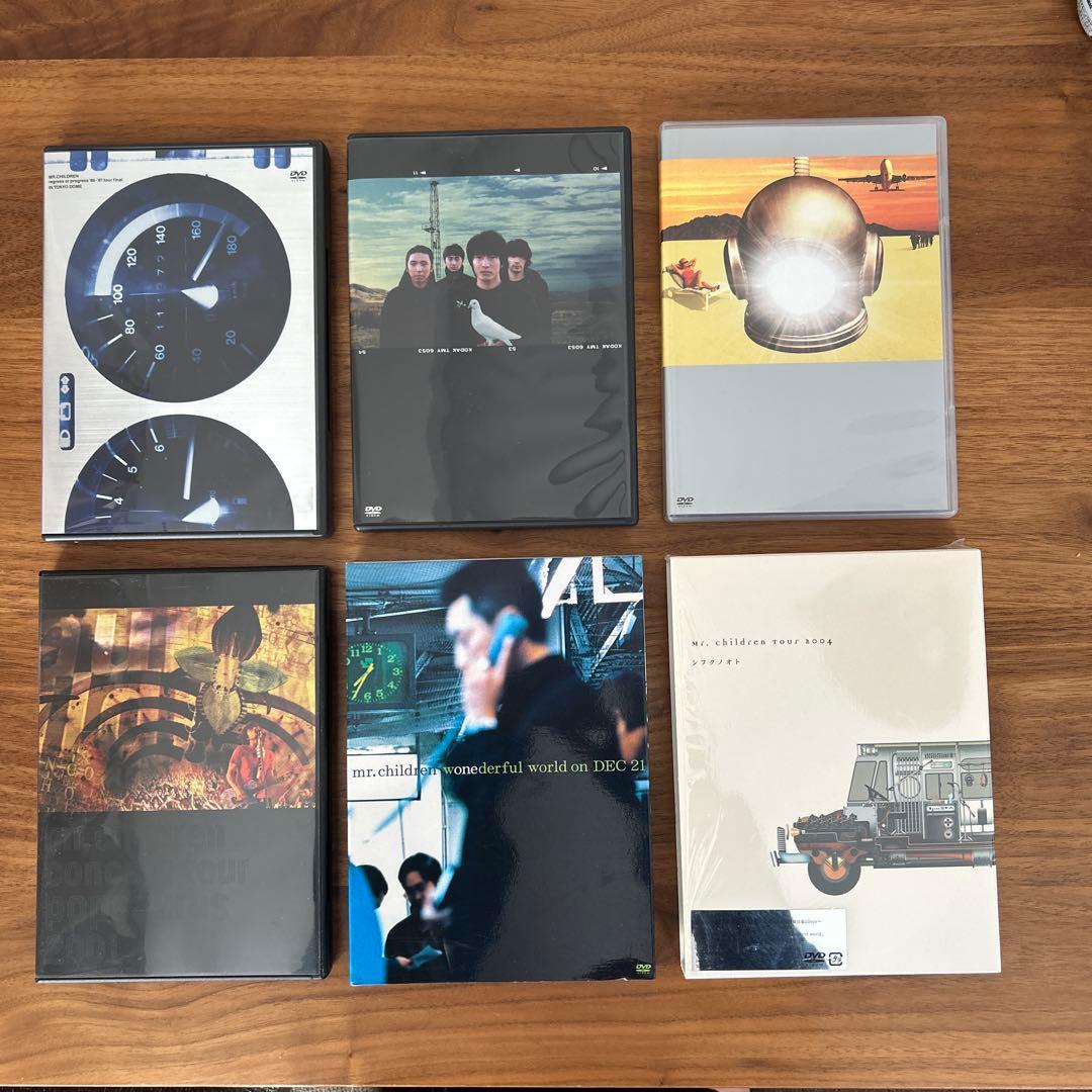 Mr.Children　LIVE　DVD 6本セット