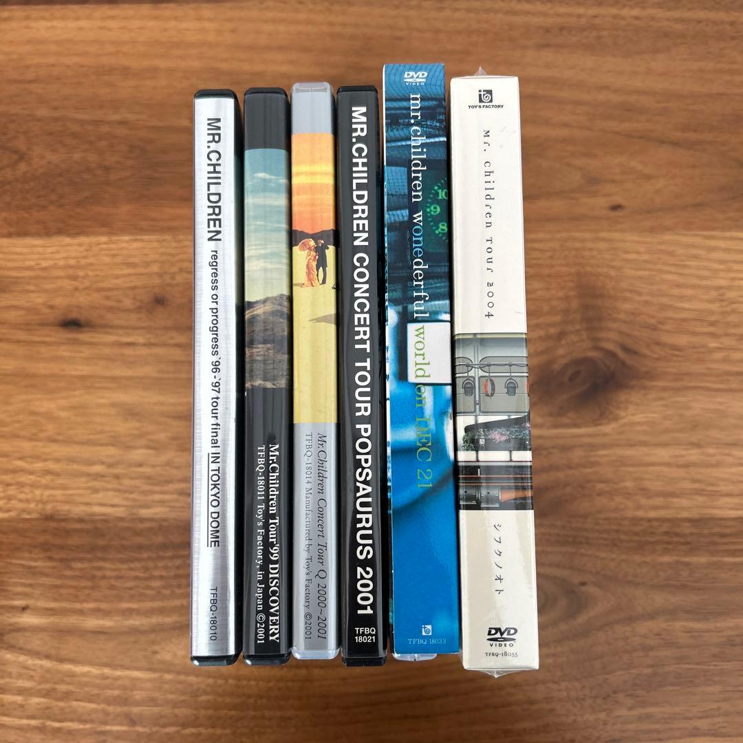 Mr.Children　LIVE　DVD 6本セット