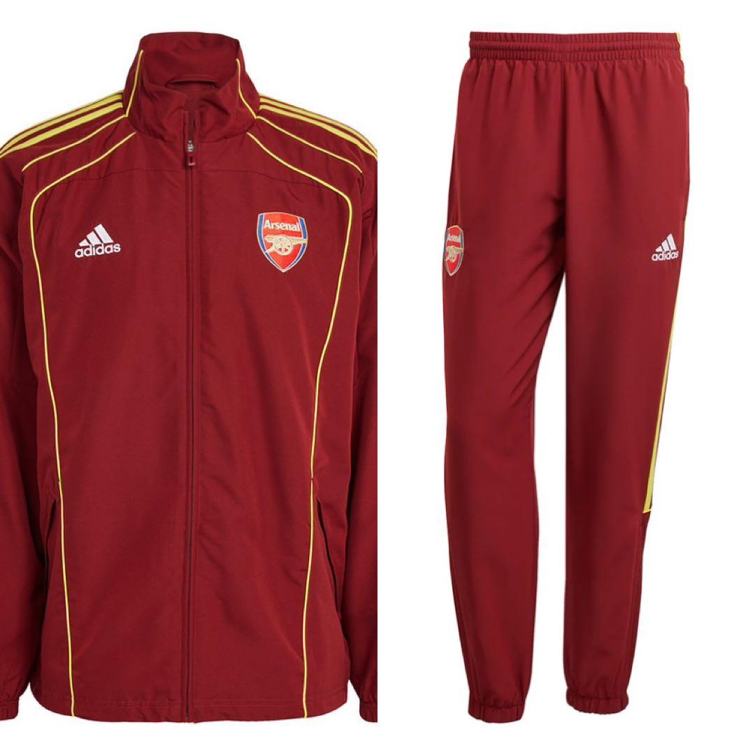 adidas アーセナル　上下セット　プレゼンテーションウーブン
