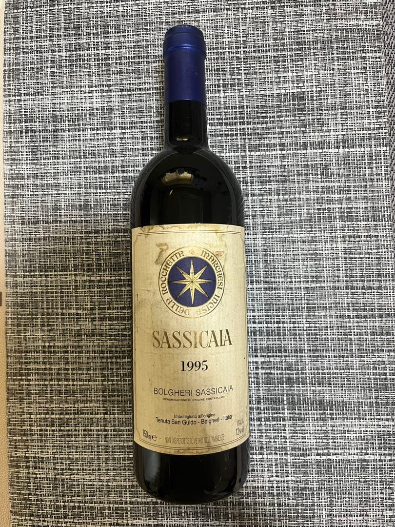 B*9様 SASSICAIA サッシカイア1995 イタリア 750ml