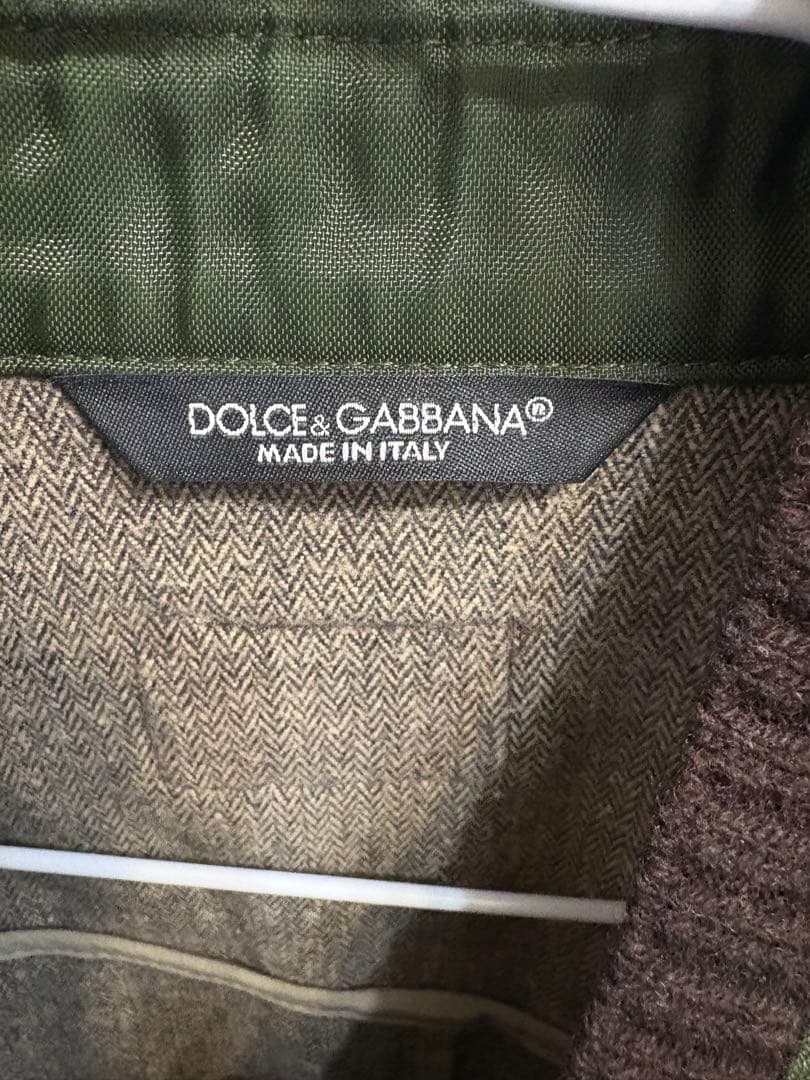 値下げしました。 DOLCE & GABBANA MA-1ジャケット サイズ48