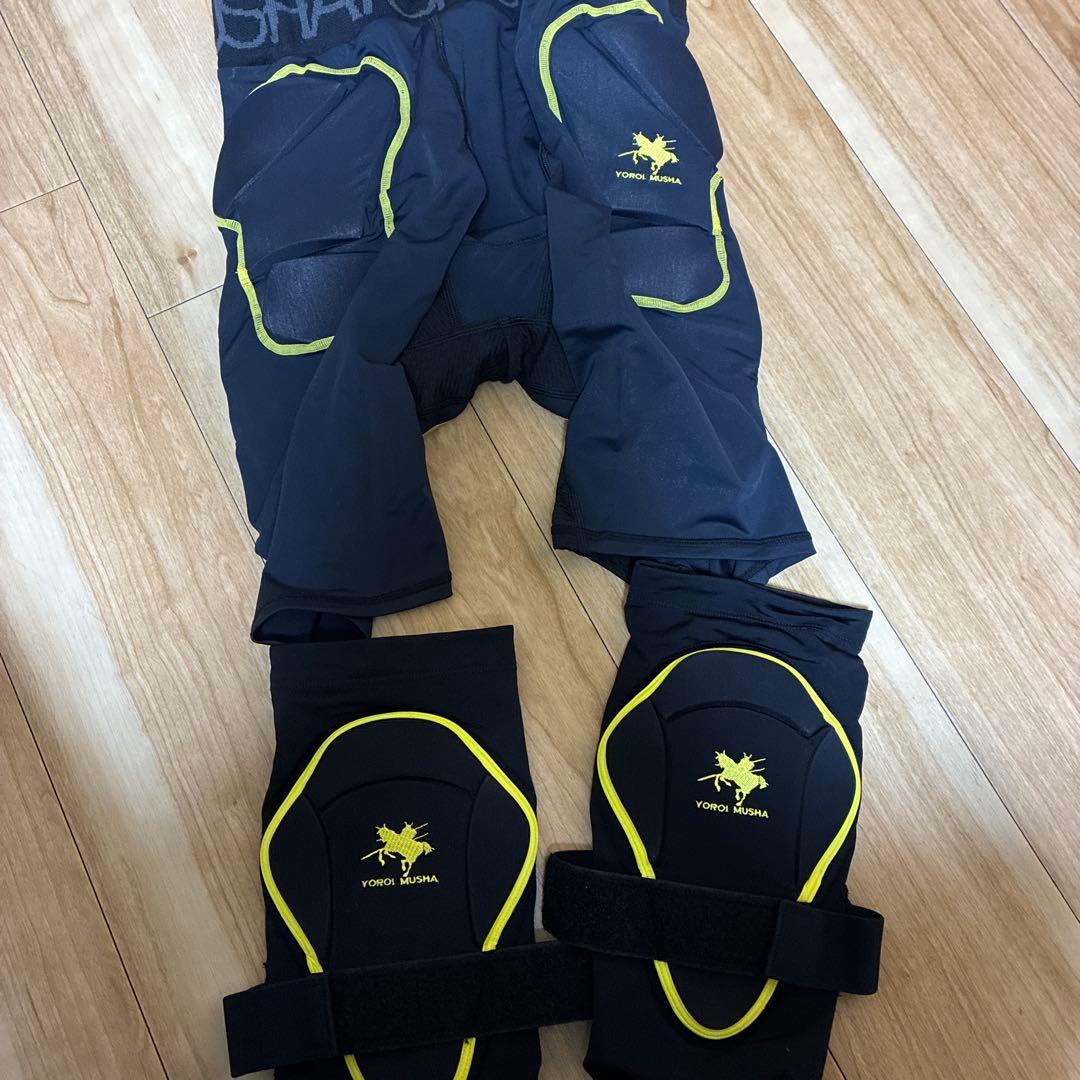 鎧武者　YOROI MUSHA ヒップパット　膝パット