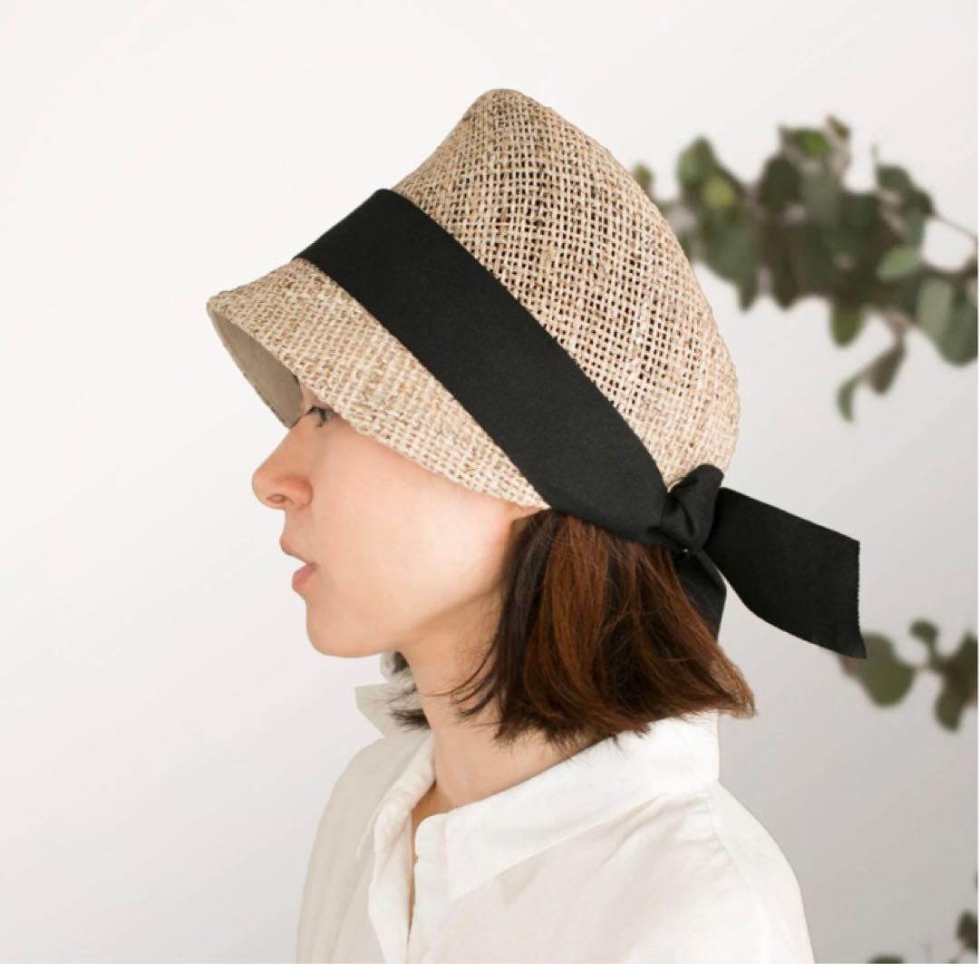 【新品未使用】【お値下げ】kubomi クボミ 麦わら帽子　58cm(大人用)