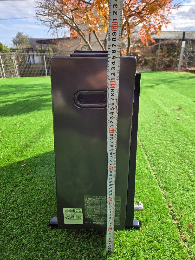 hanabi様用　リンナイ都市ガスストーブ ガスホース付き　4m