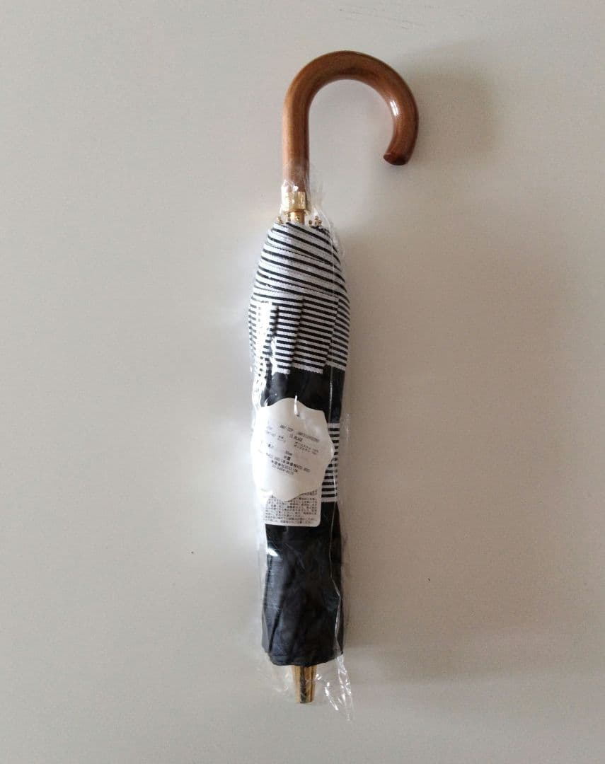 Athena New York HUDSON ストライプ 折りたたみ 晴雨兼用傘