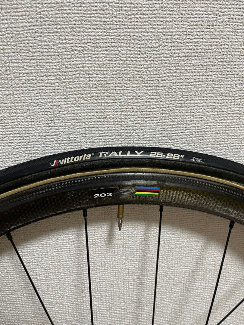 Zipp 202 11S チューブラー ホイールセット