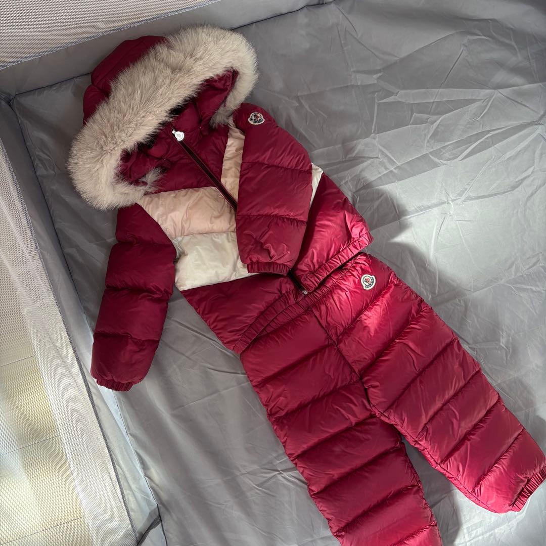 モンクレール キッズ 100cm ダウン セットアップ 美品★MONCLER